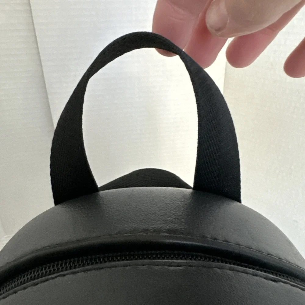 SIMPLY SOUTHERN Mini Backpack Black EVA Washable Adjustable Strap
